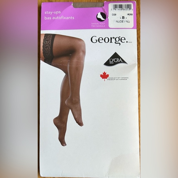 7 Pairs of Thigh high nylons / Stay Ups. Some are vintage. - Picture 11 of 12